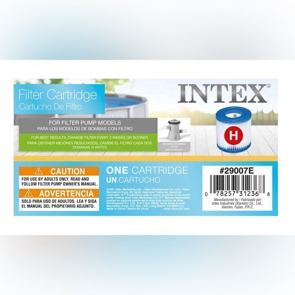 Intex Krystal Clear Pool Filter H-4 pack - Picture 2 of 7